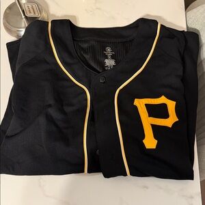Genuine Merchandise Black and Yellow Jersey
